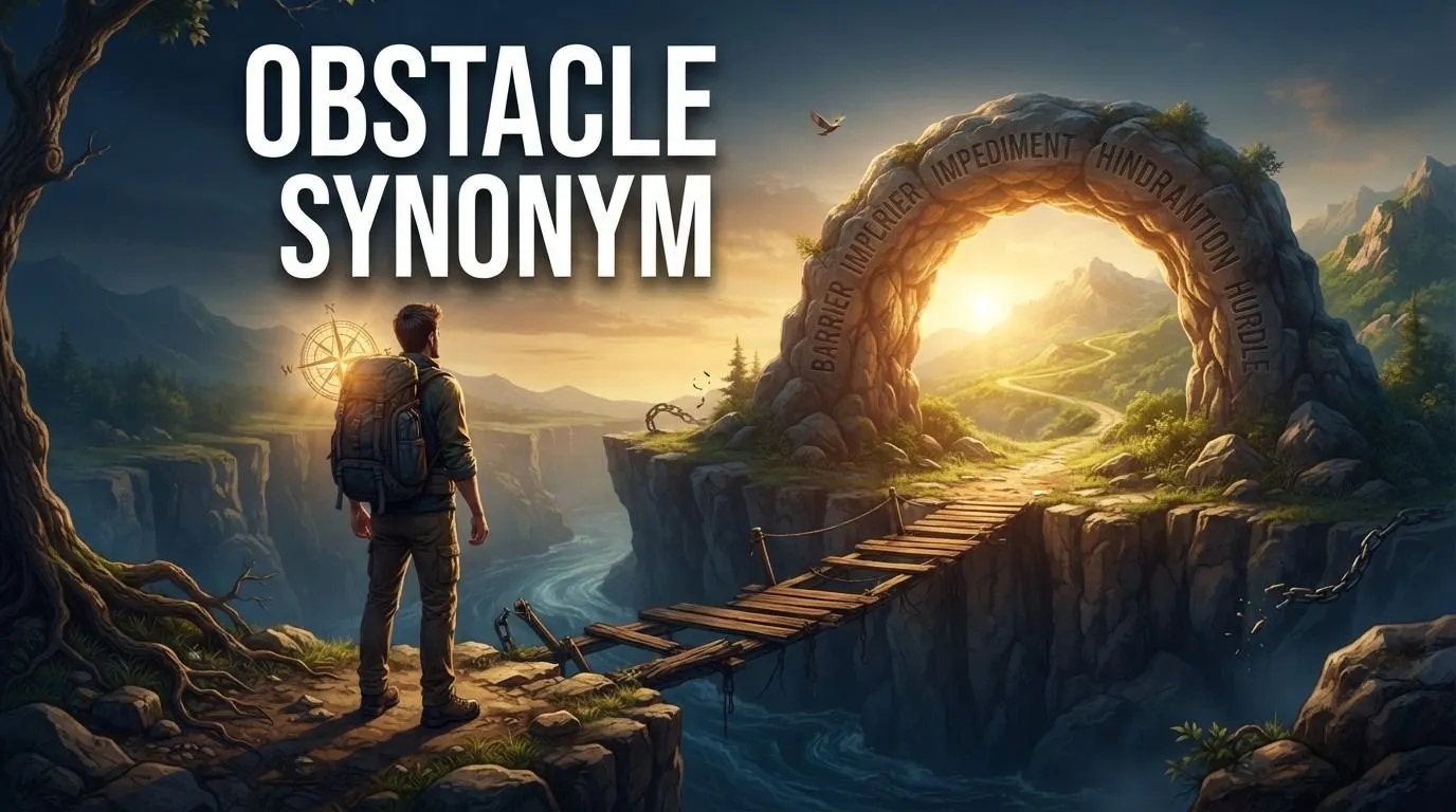obstacle synonym