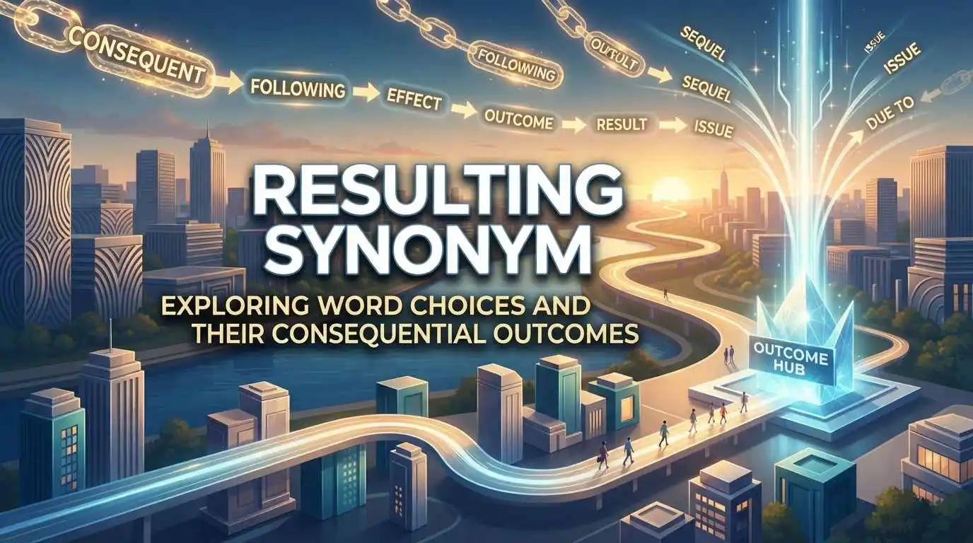 resulting synonym