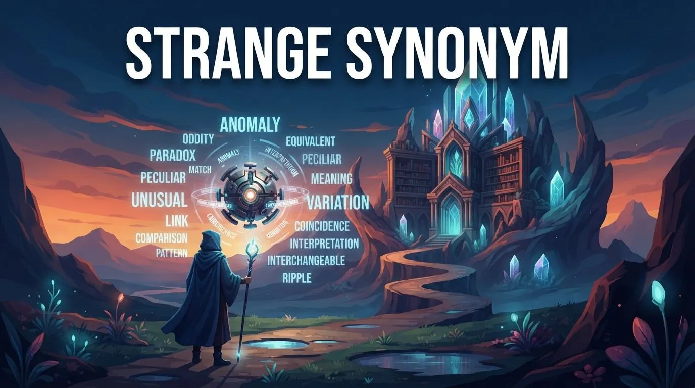 strange synonym
