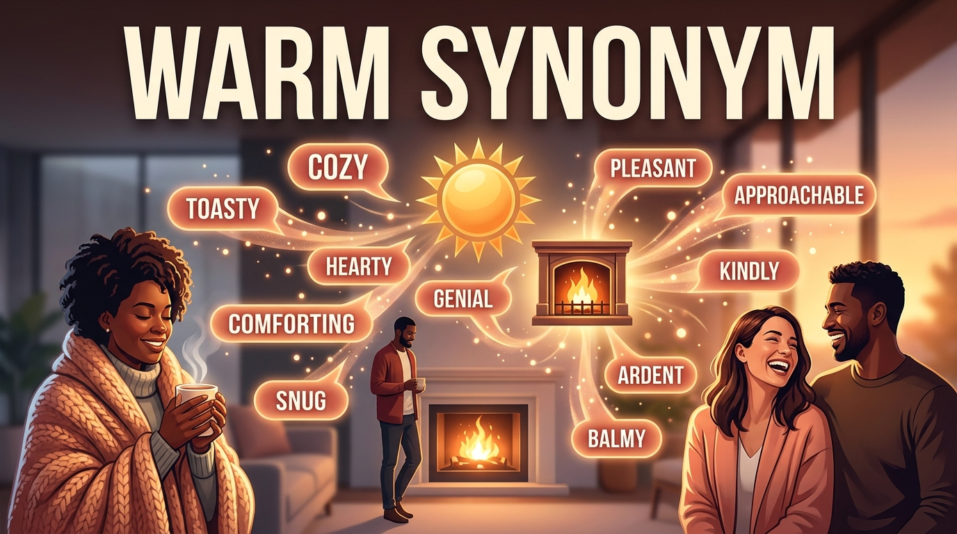 warm synonym